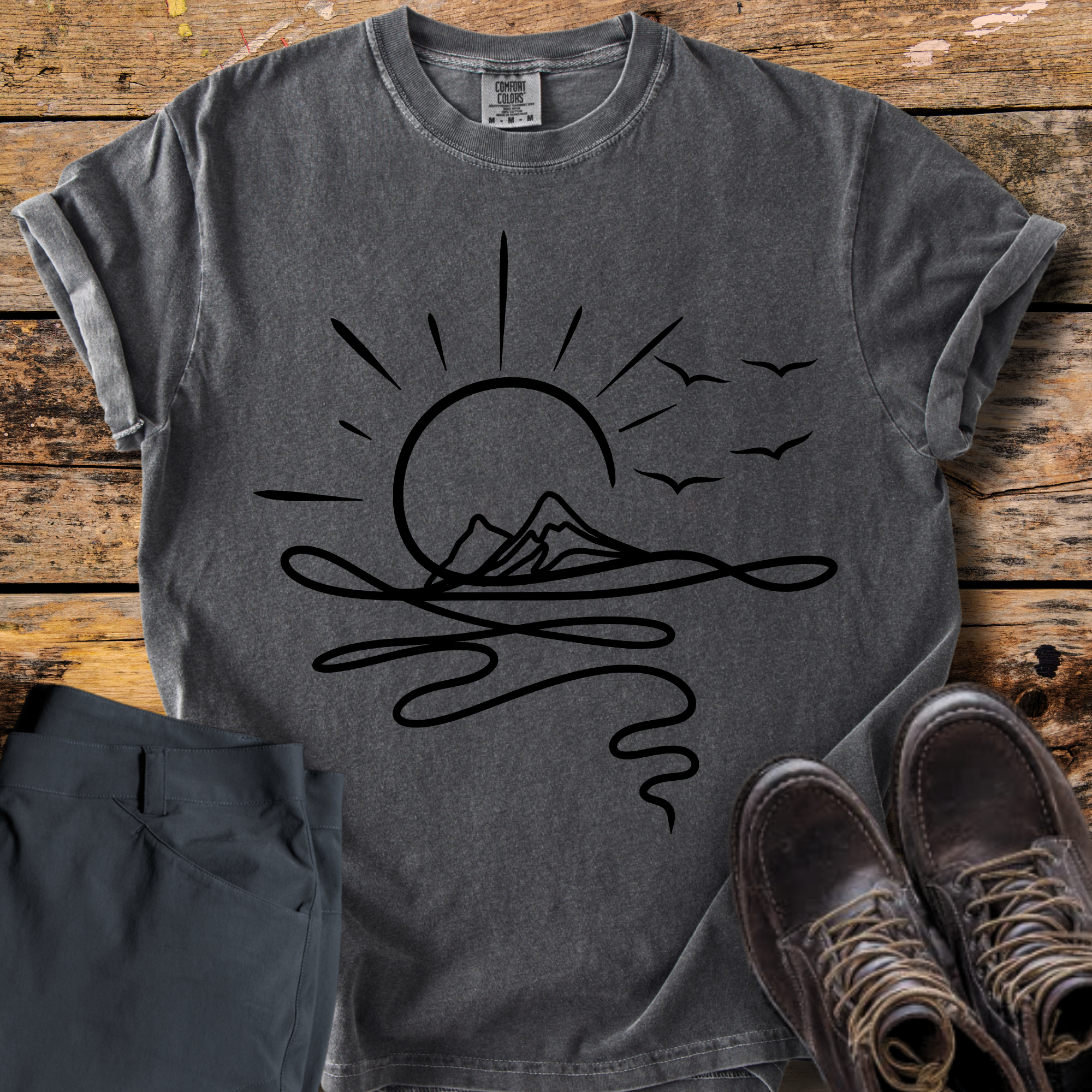 Sunrise Ribbon Trail T-Shirt