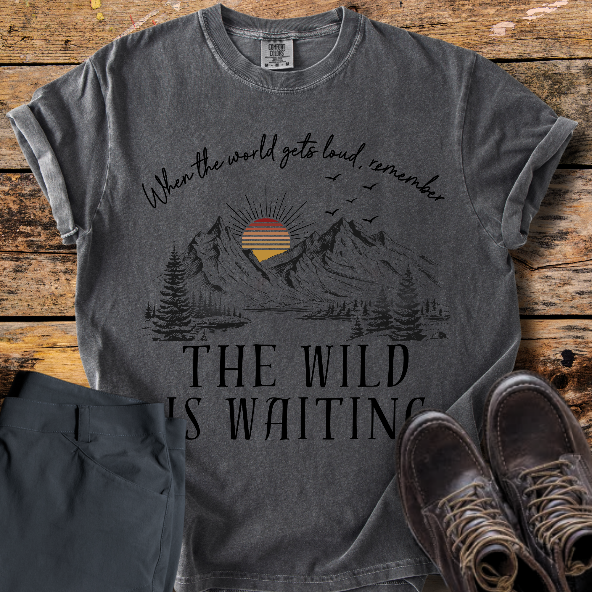 When The World Gets Loud T-Shirt