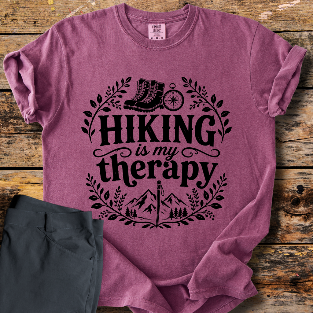 Hiking Is My Therapy T-Shirt