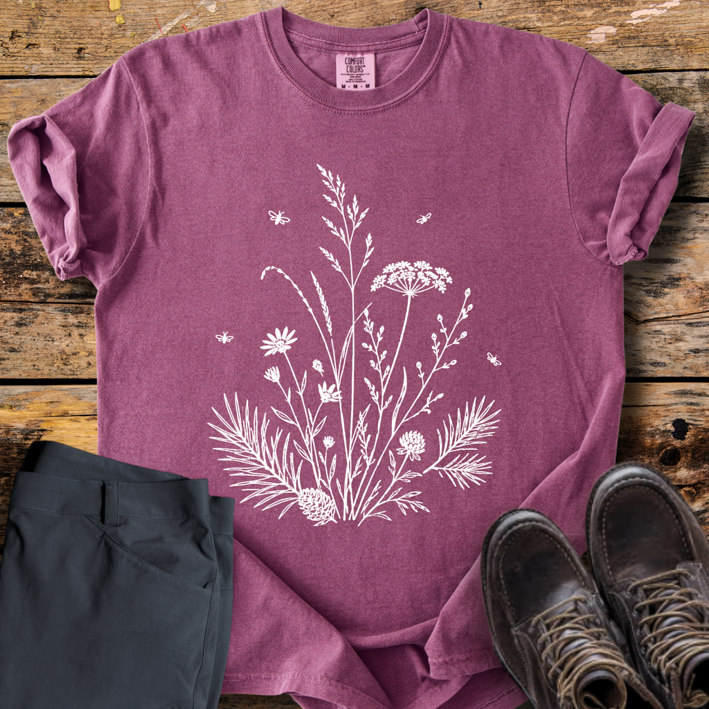 Wildflower Fireflies T-Shirt