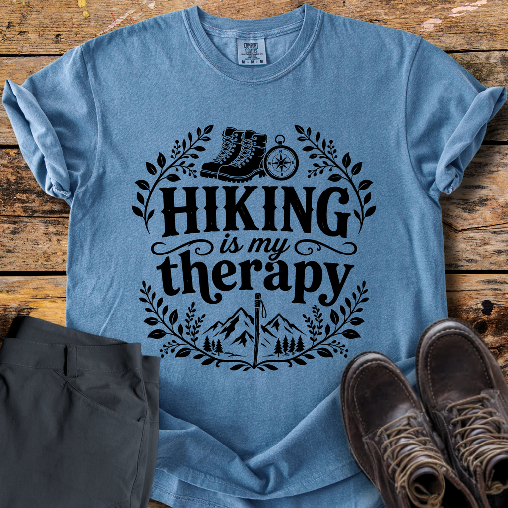 Hiking Is My Therapy T-Shirt