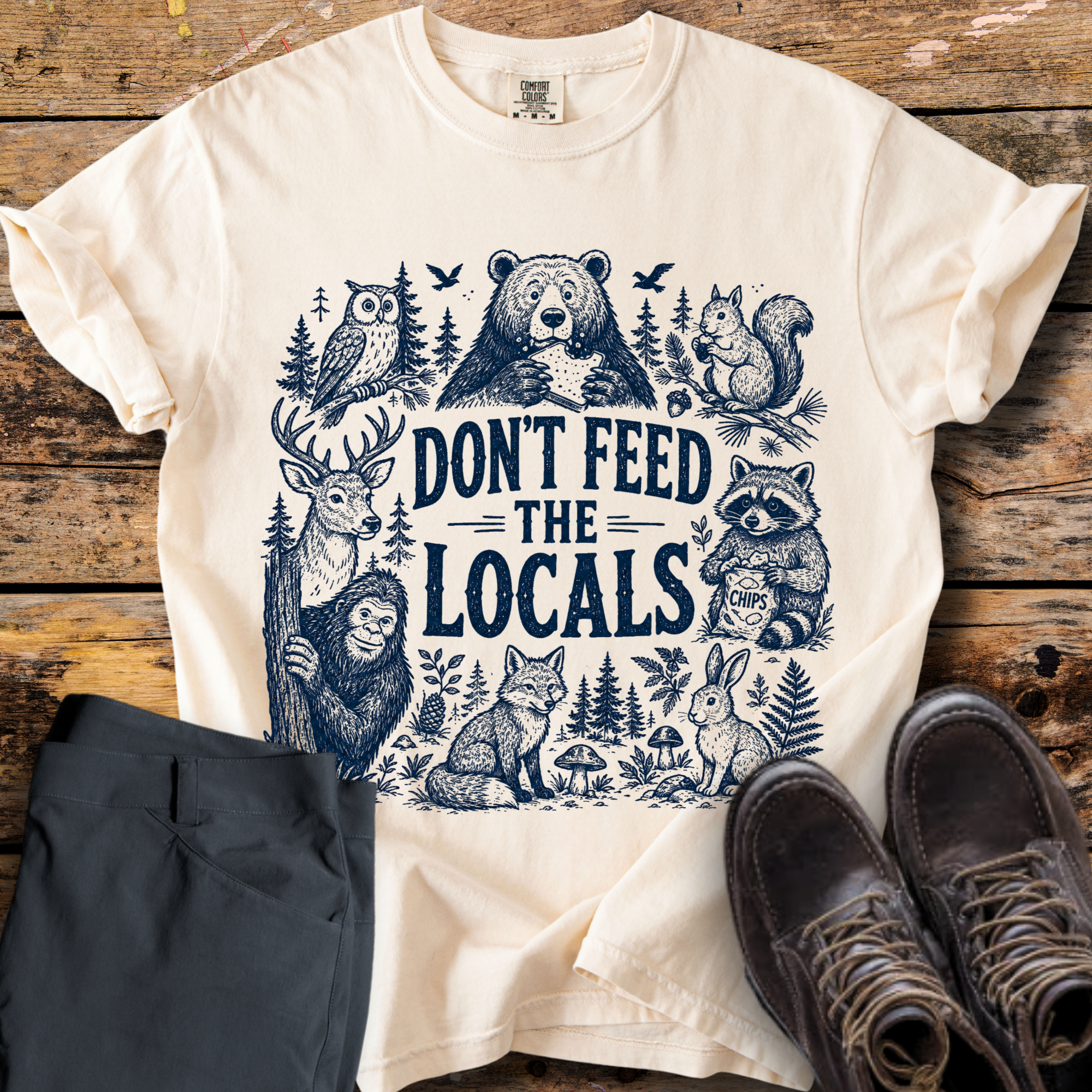 Don't Feed The Locals T-Shirt