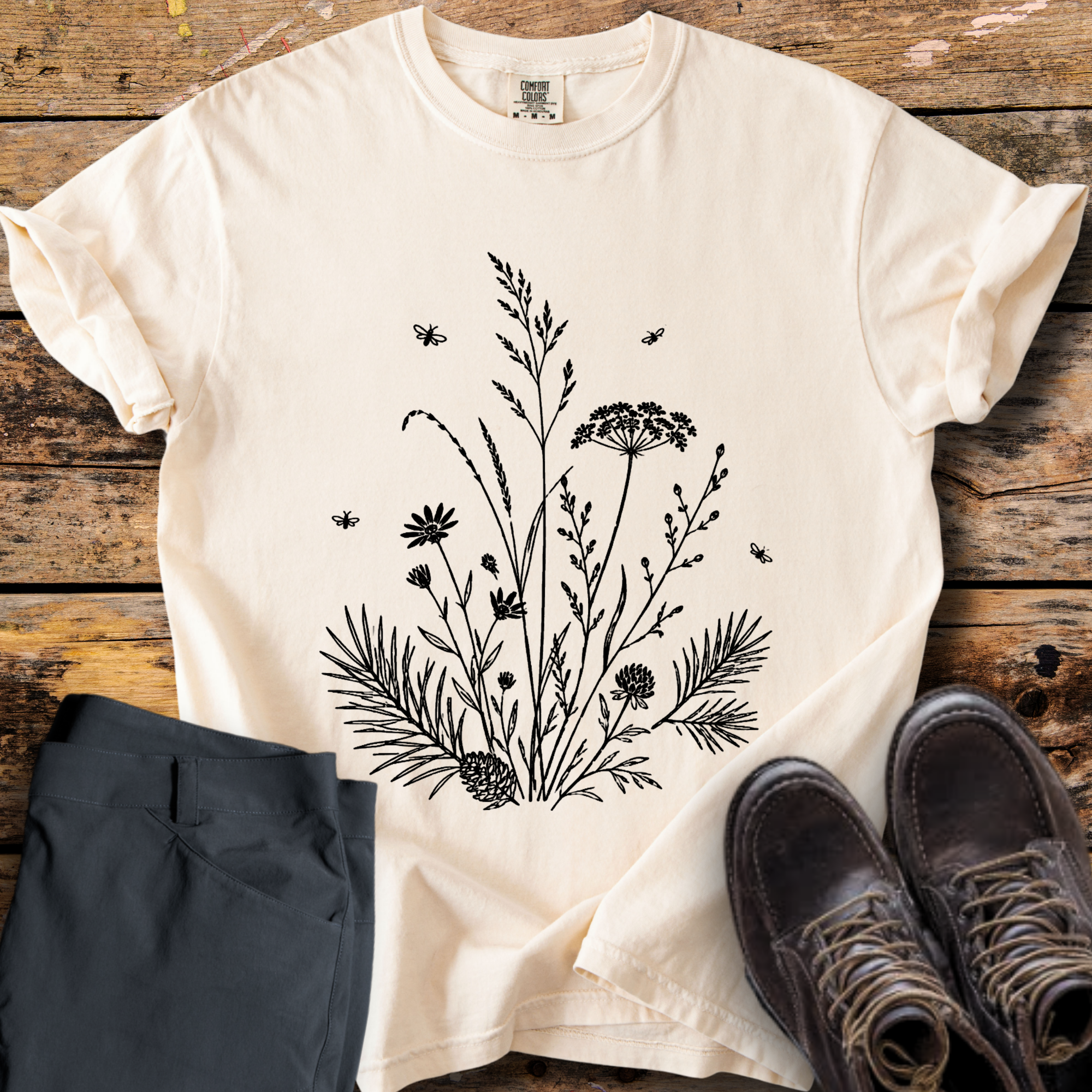 Wildflower Fireflies T-Shirt