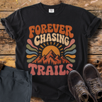 Forever Chasing Trails Retro T-Shirt