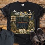 Nature Makes Me Happy T-Shirt