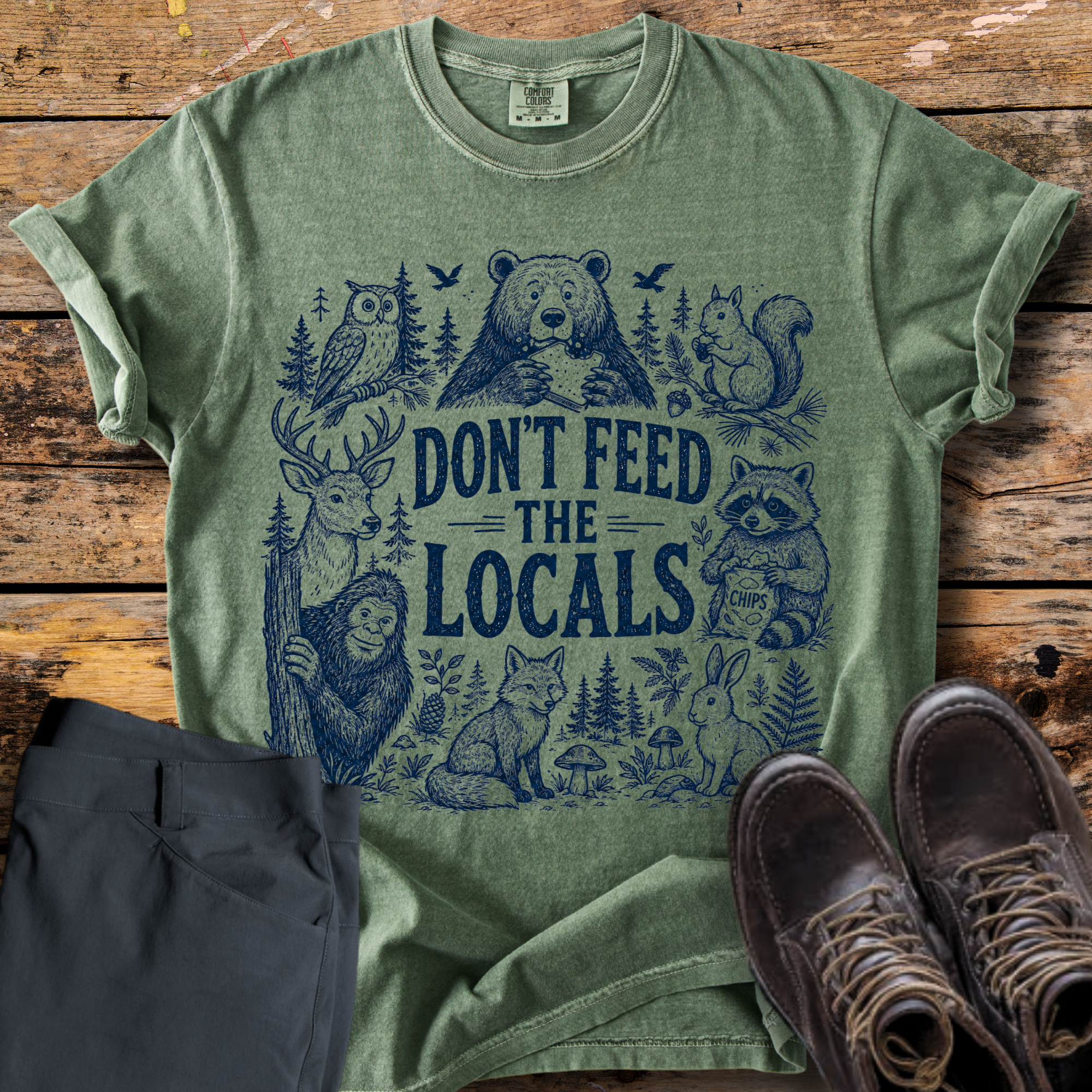 Don't Feed The Locals T-Shirt
