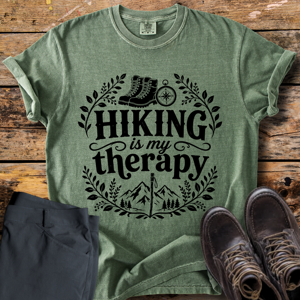 Hiking Is My Therapy T-Shirt