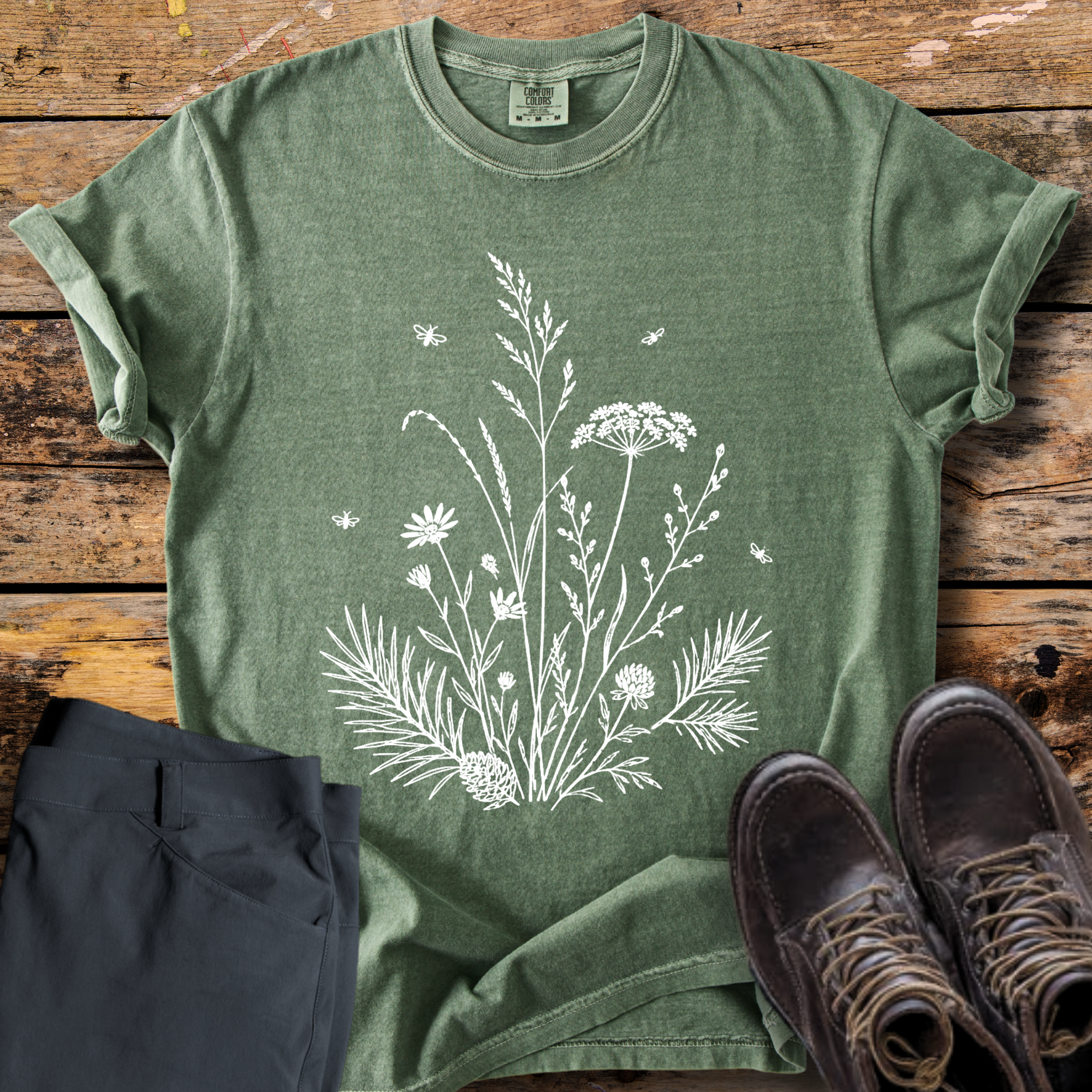 Wildflower Fireflies T-Shirt