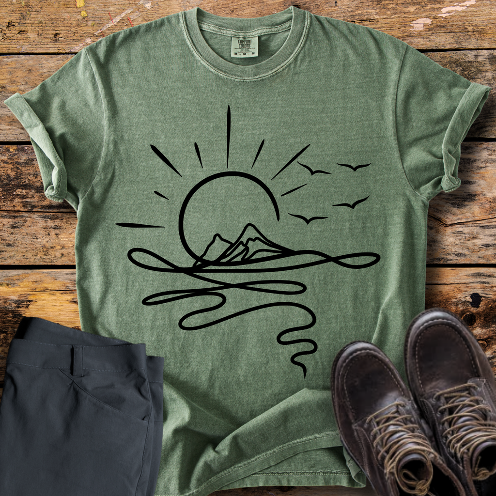 Sunrise Ribbon Trail T-Shirt