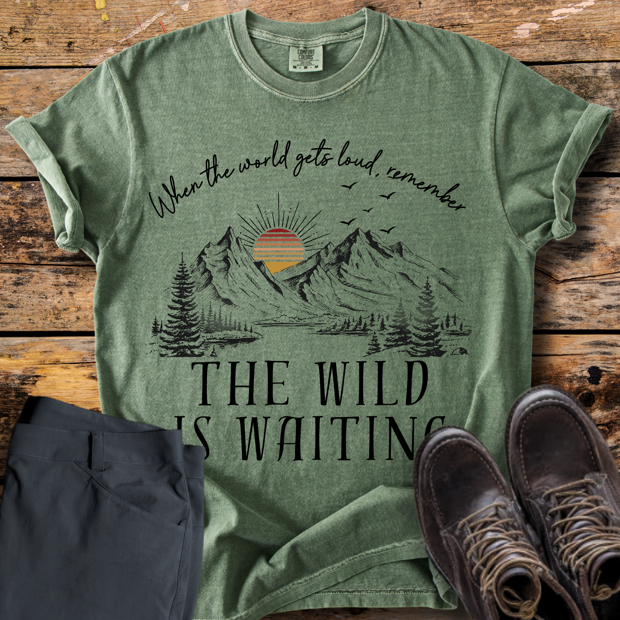 When The World Gets Loud T-Shirt