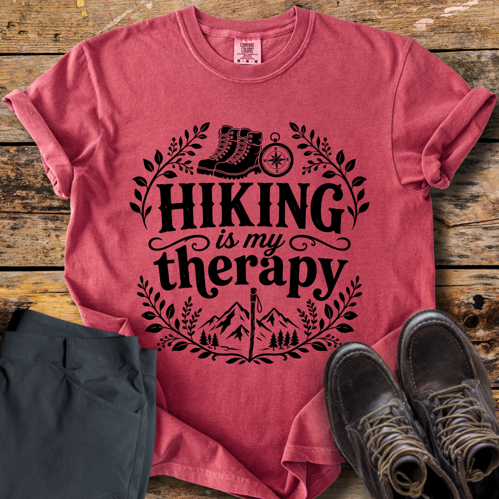 Hiking Is My Therapy T-Shirt