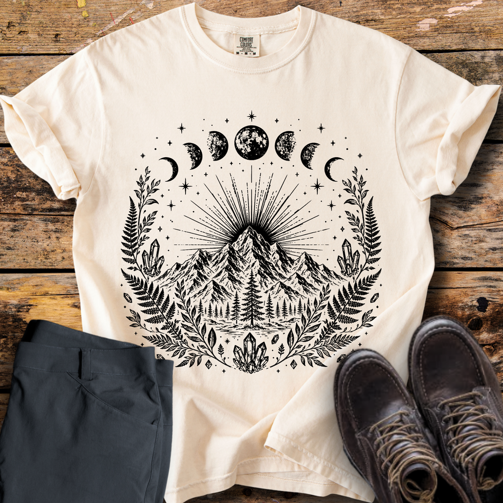 Moonlit Mountain Soul T-Shirt