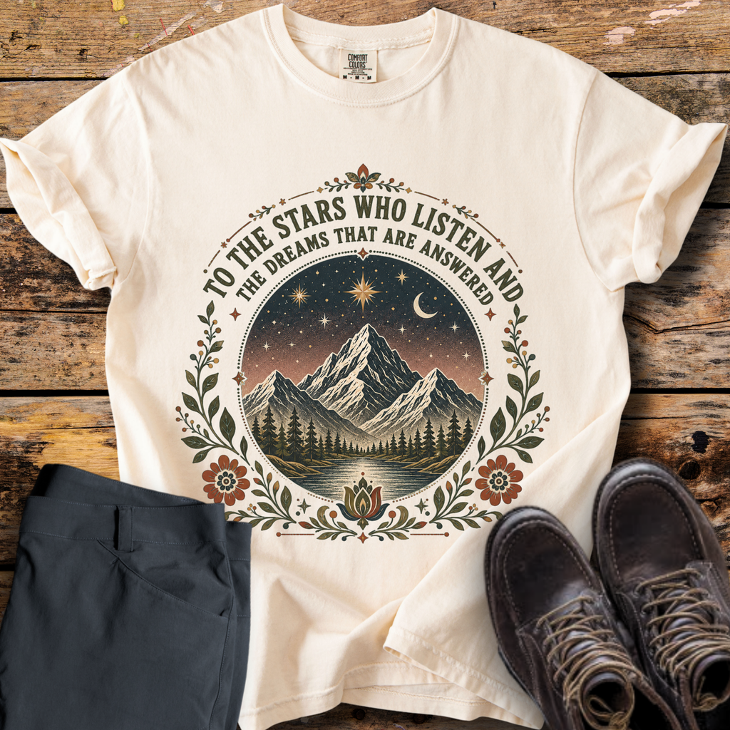 Florals and Stars T-Shirt