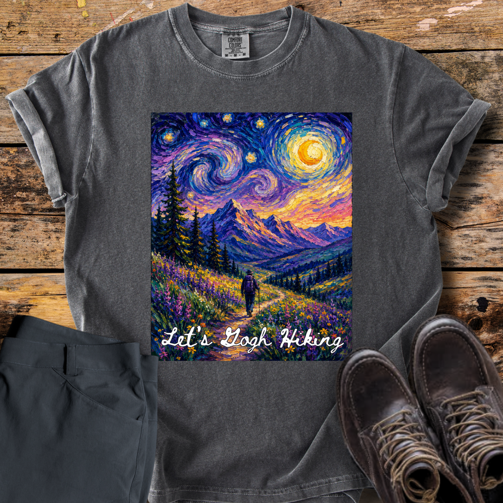 Let's Gogh Hiking T-Shirt