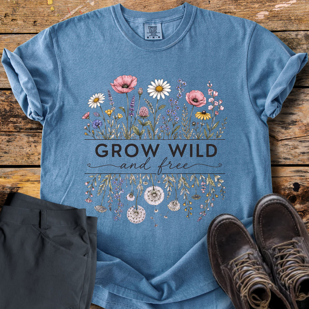 Grow Wild And Free T-Shirt