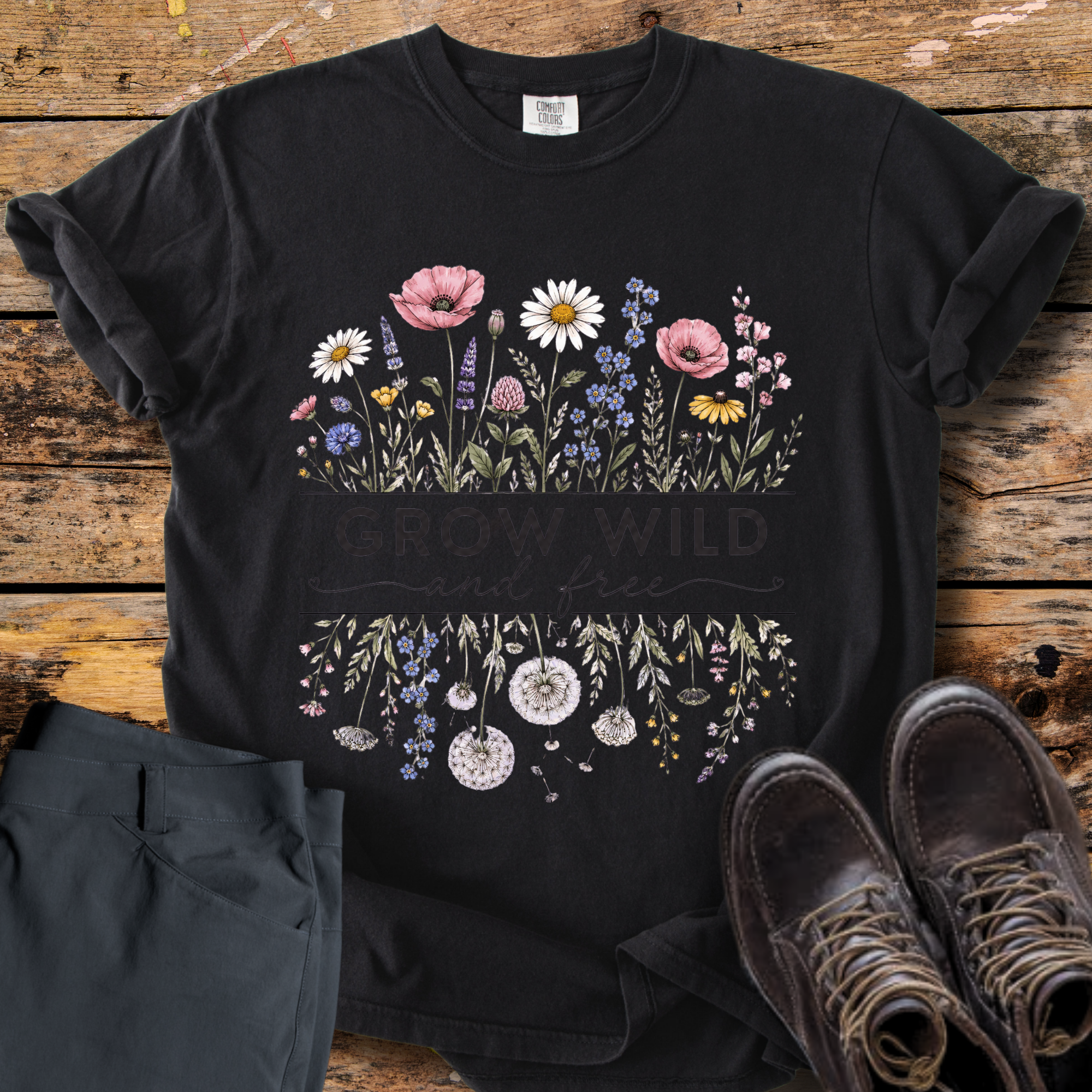 Grow Wild And Free T-Shirt