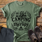 Camping Is My Therapy T-Shirt