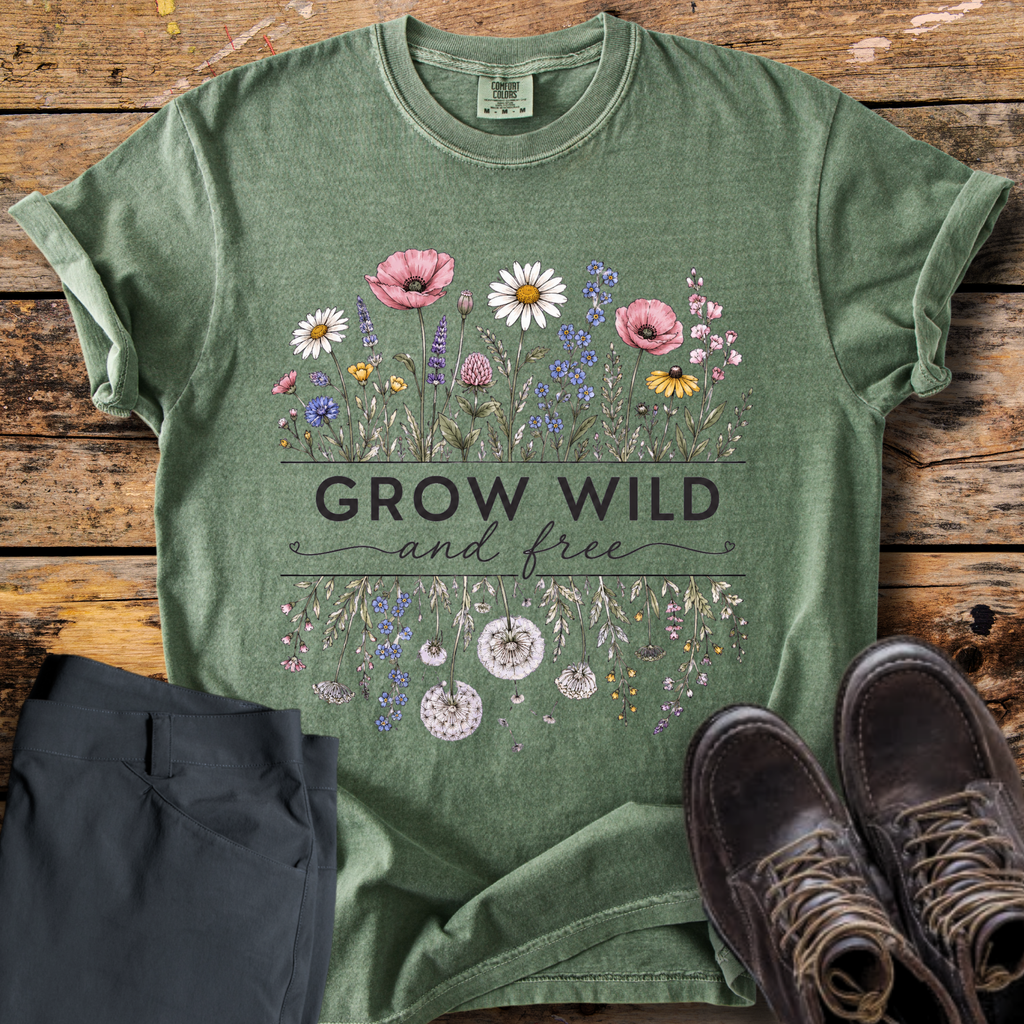 Grow Wild And Free T-Shirt