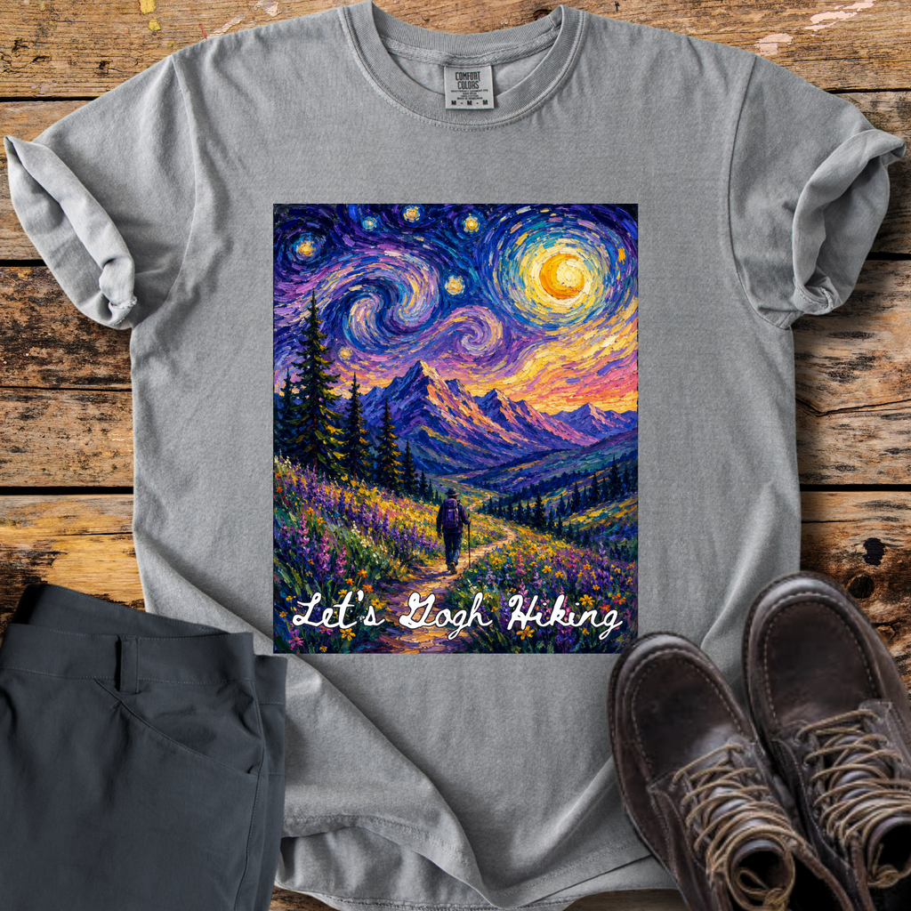 Let's Gogh Hiking T-Shirt