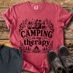 Camping Is My Therapy T-Shirt