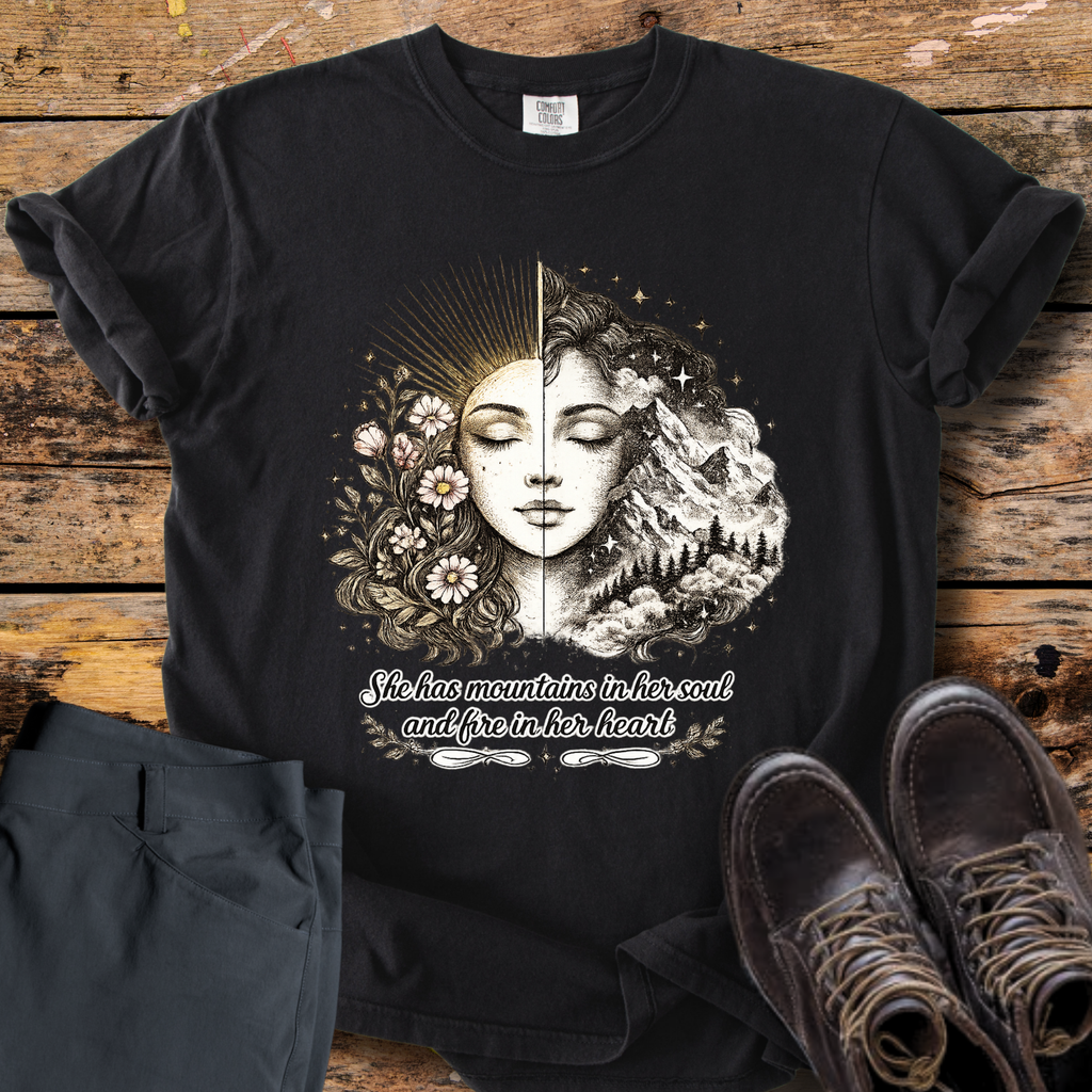 Mountains In Her Soul T-Shirt