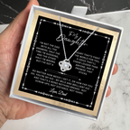 To My Daughter - Unbreakable Bond Necklace Gift Set - SS1060