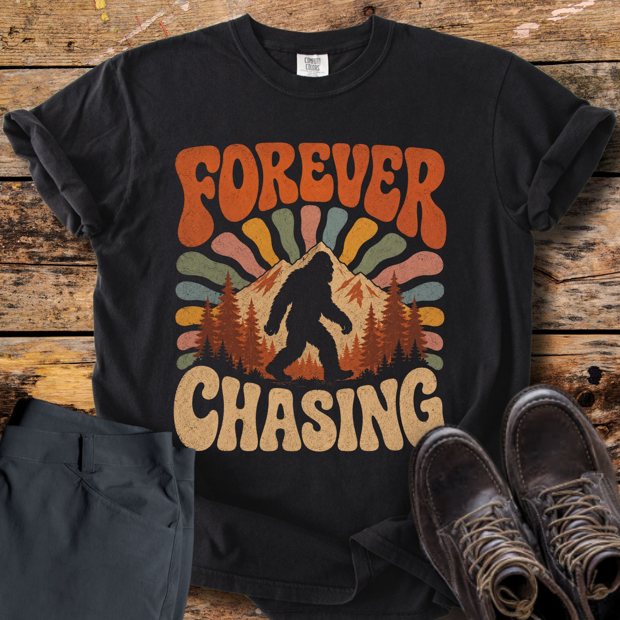 Forever Chasing Big Foot T-Shirt