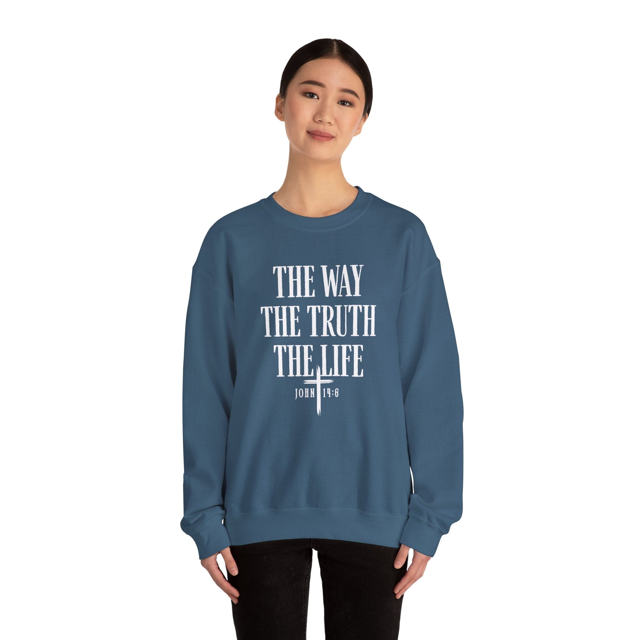 The Way The Truth The Life™ Crewneck Sweatshirt 1001