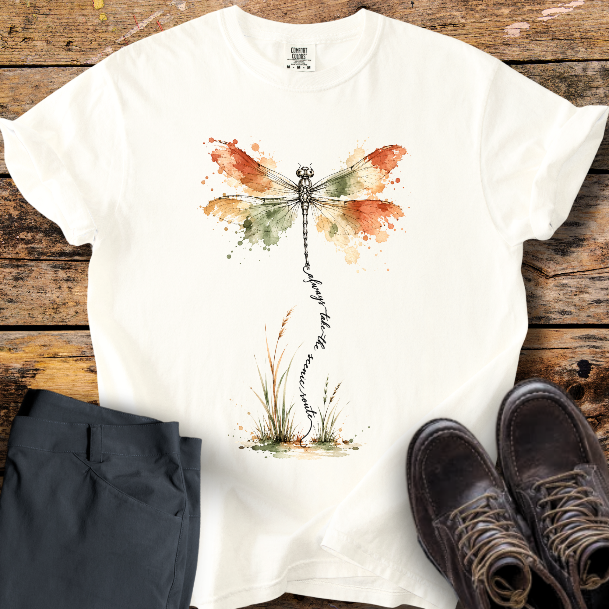 Dragonfly Scenic Route T-Shirt