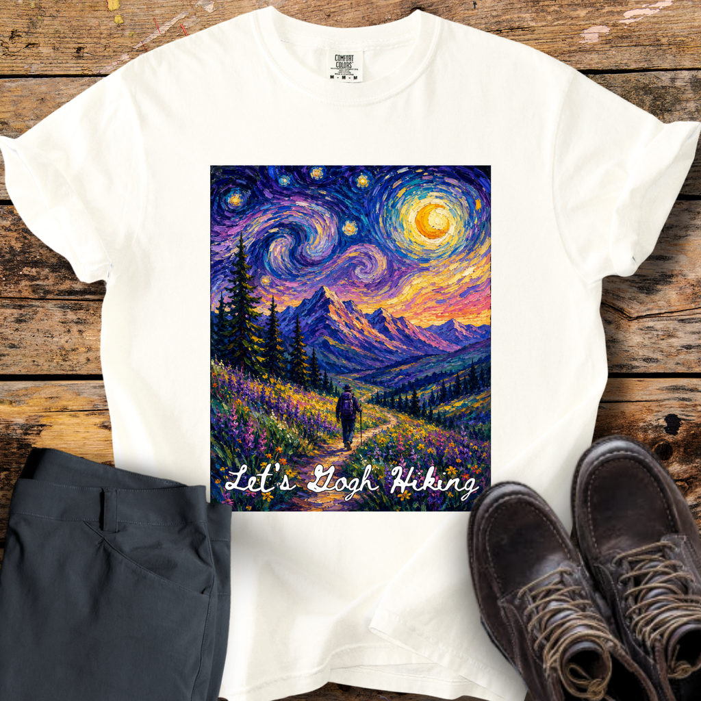 Let's Gogh Hiking T-Shirt