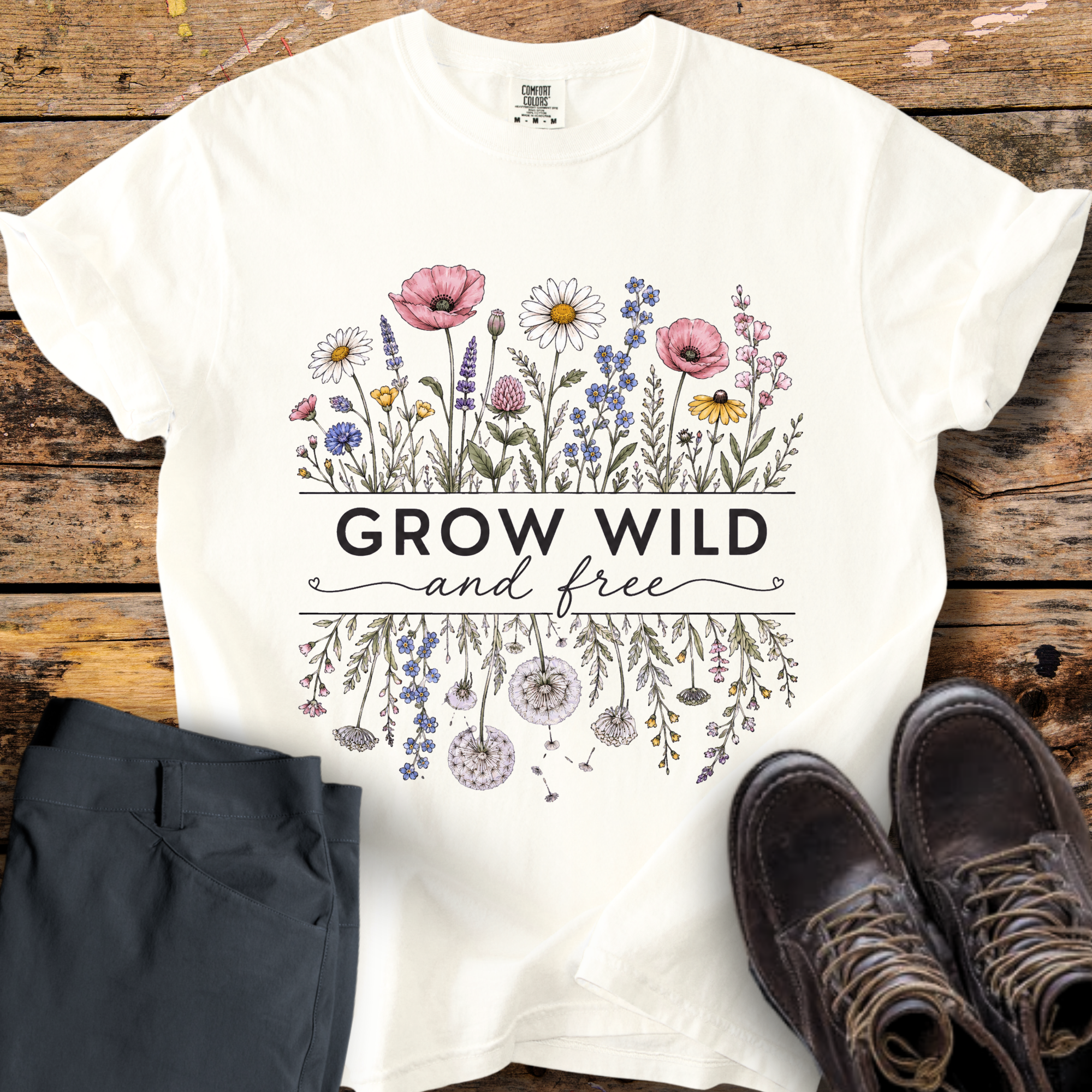 Grow Wild And Free T-Shirt