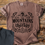 The Mountains Is My Therapy T-Shirt