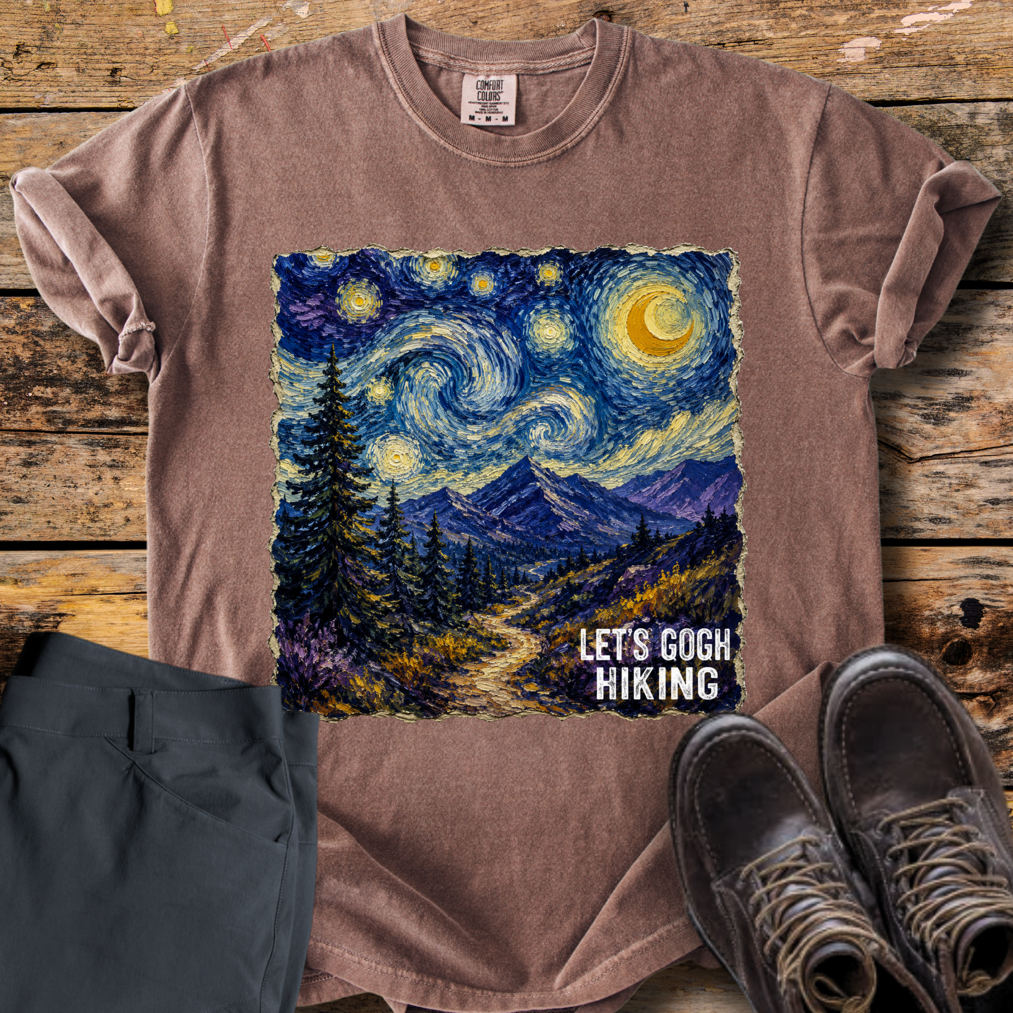 Gogh Hiking T-Shirt