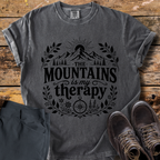 The Mountains Is My Therapy T-Shirt
