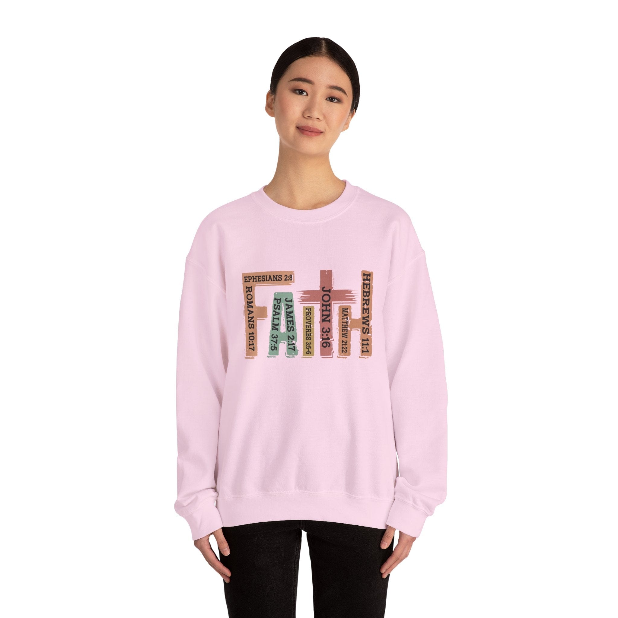 Faith Heavy Blend™ Crewneck Sweatshirt