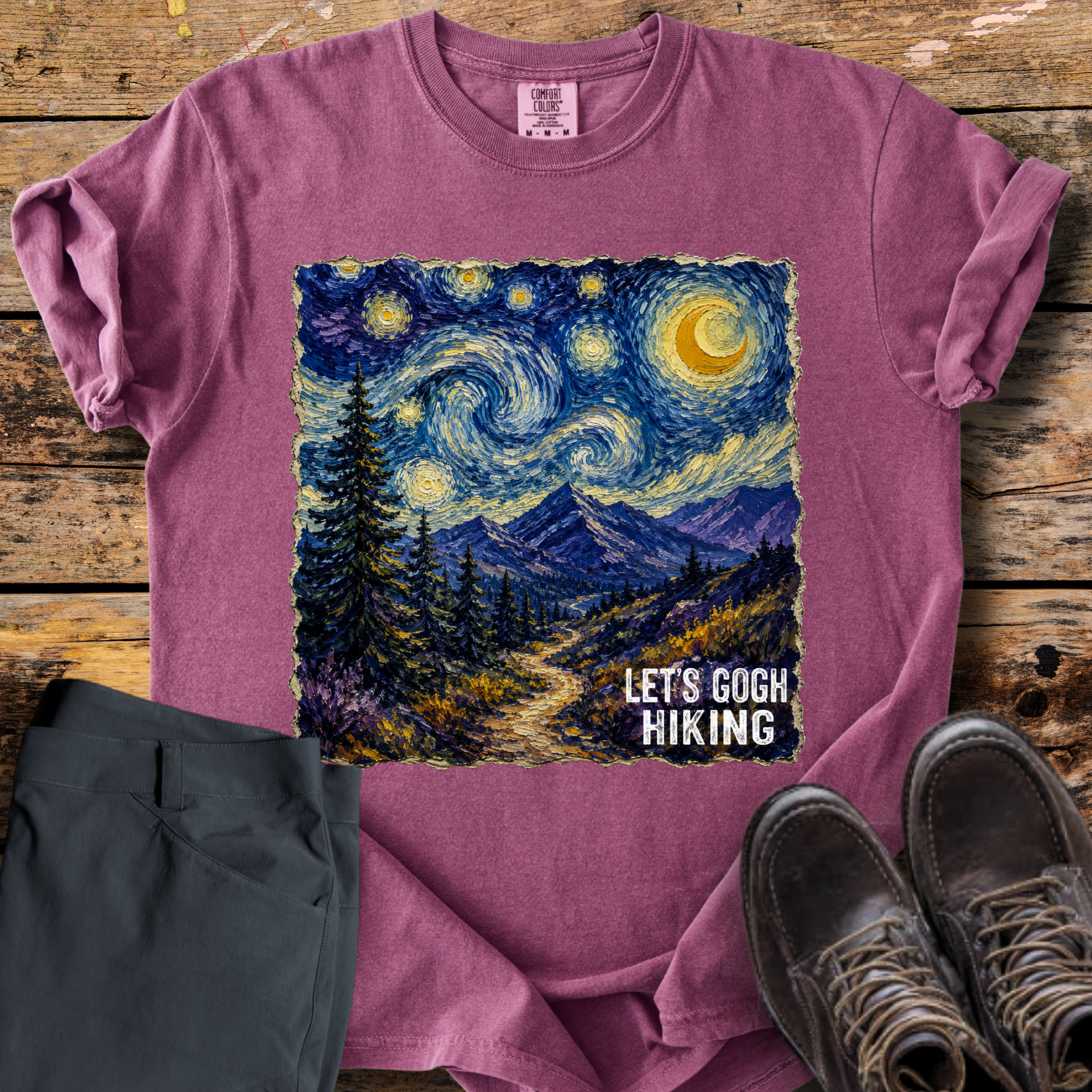 Gogh Hiking T-Shirt