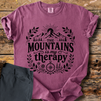 The Mountains Is My Therapy T-Shirt