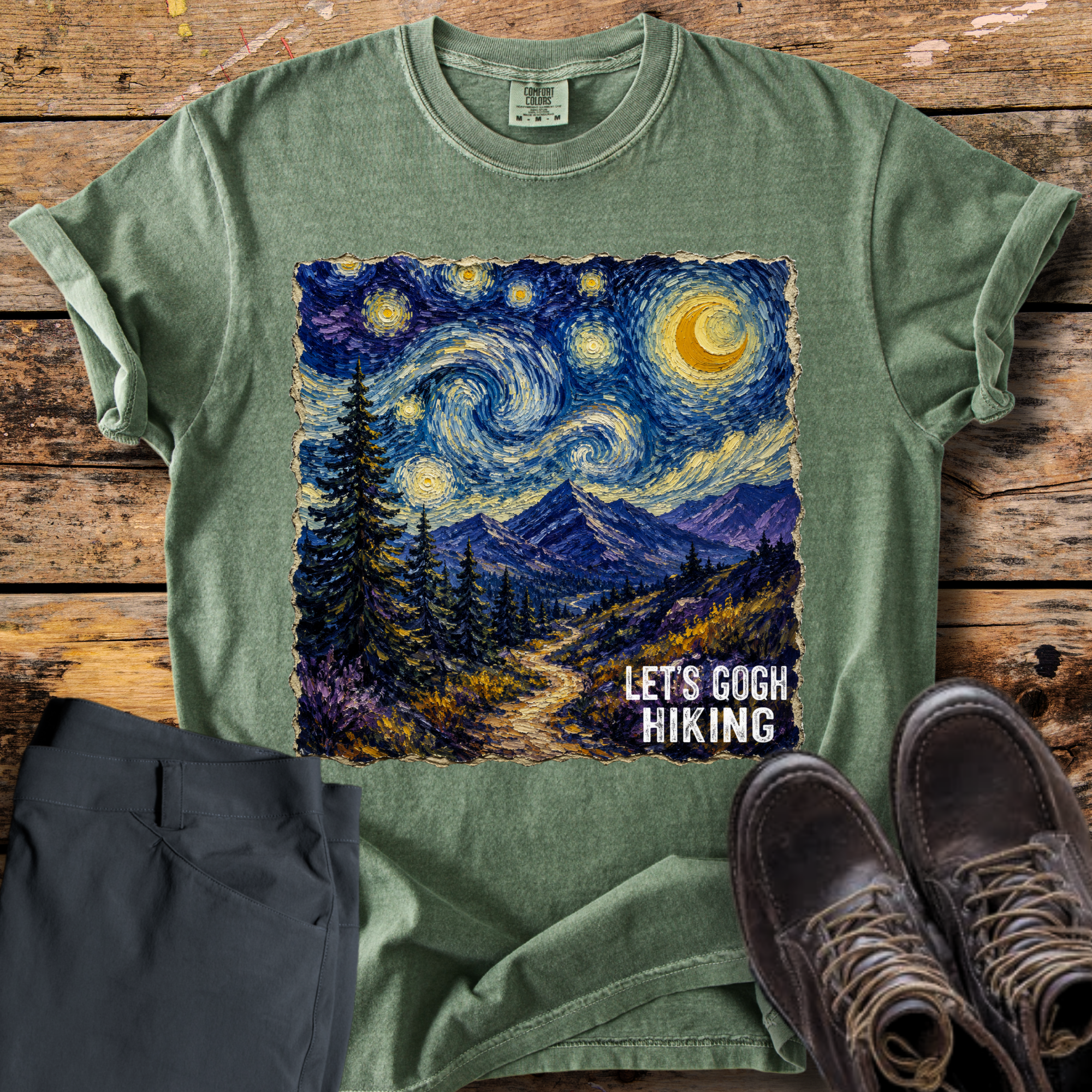 Gogh Hiking T-Shirt