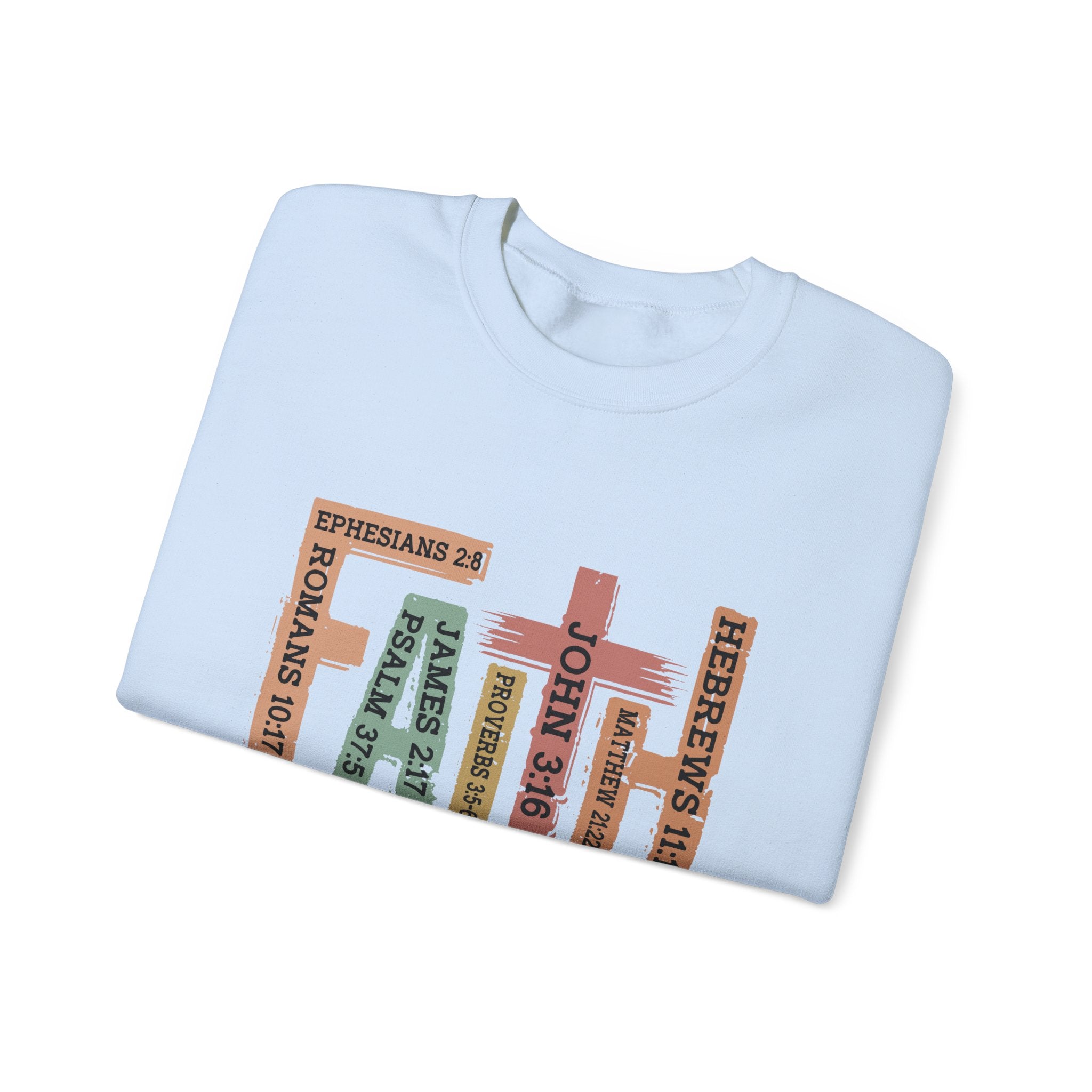 Faith Heavy Blend™ Crewneck Sweatshirt