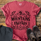 The Mountains Is My Therapy T-Shirt