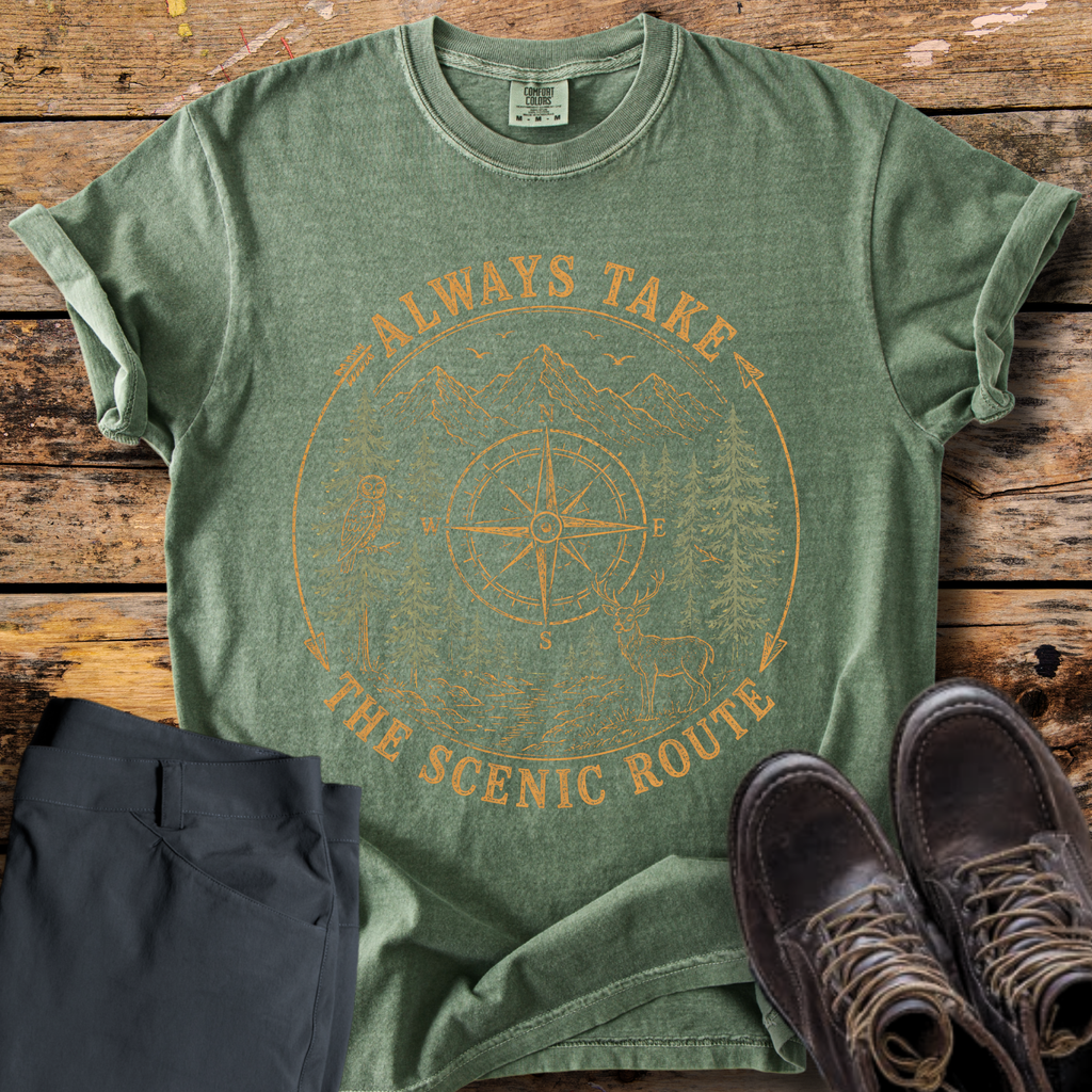 Scenic Route Compass T-Shirt
