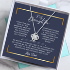 To My Daughter - Unbreakable Bond Necklace Gift Set - SS1010