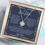 To My Daughter - Unbreakable Bond Necklace Gift Set - SS1050