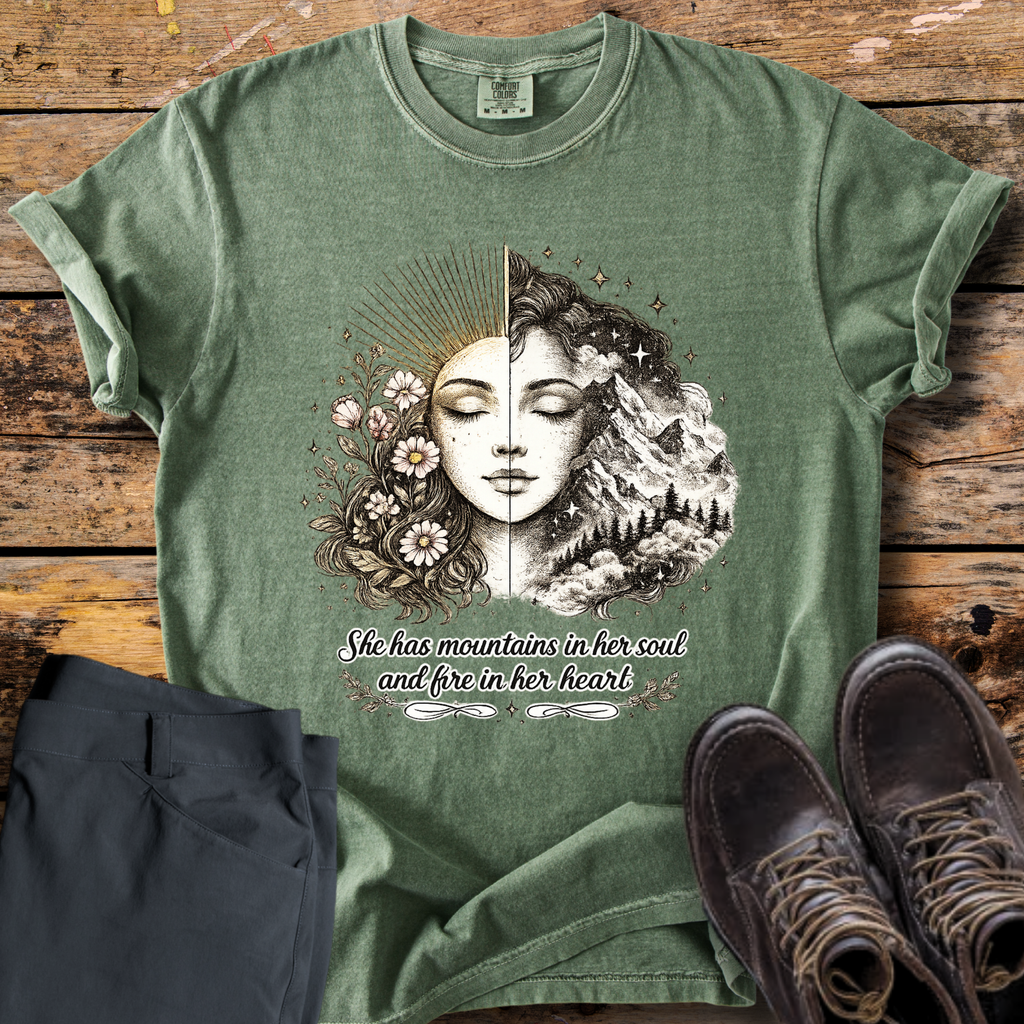Mountains In Her Soul T-Shirt