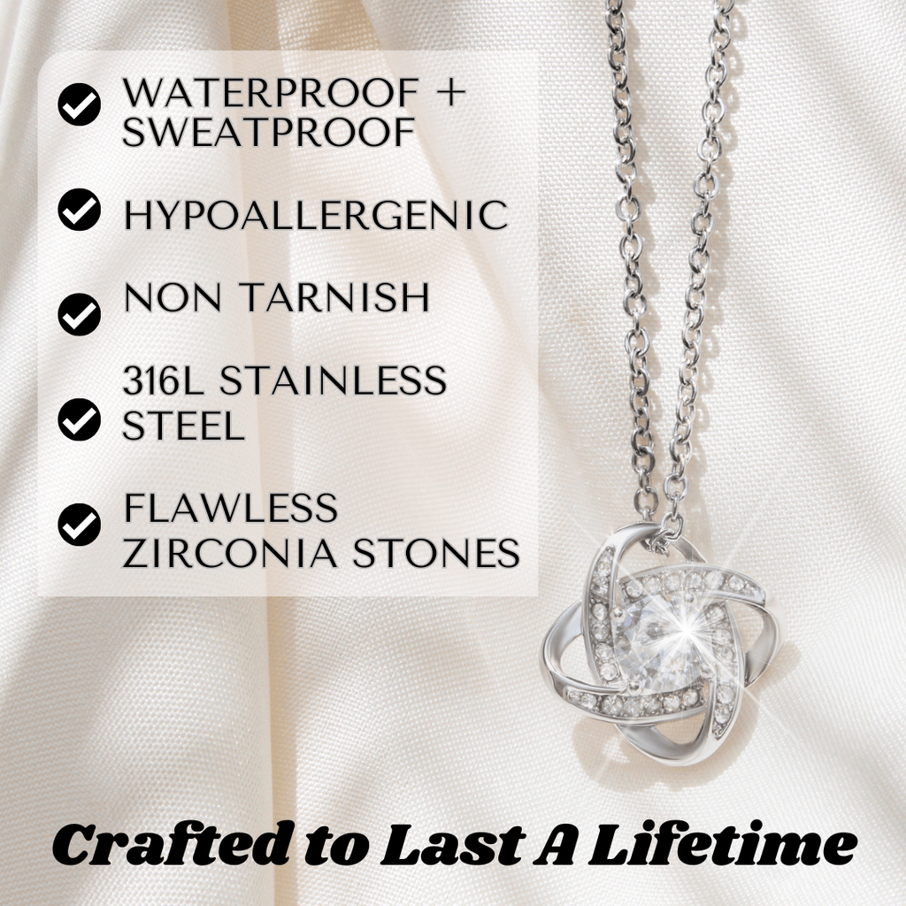"A Dads Promise" Daughter Necklace Gift Set