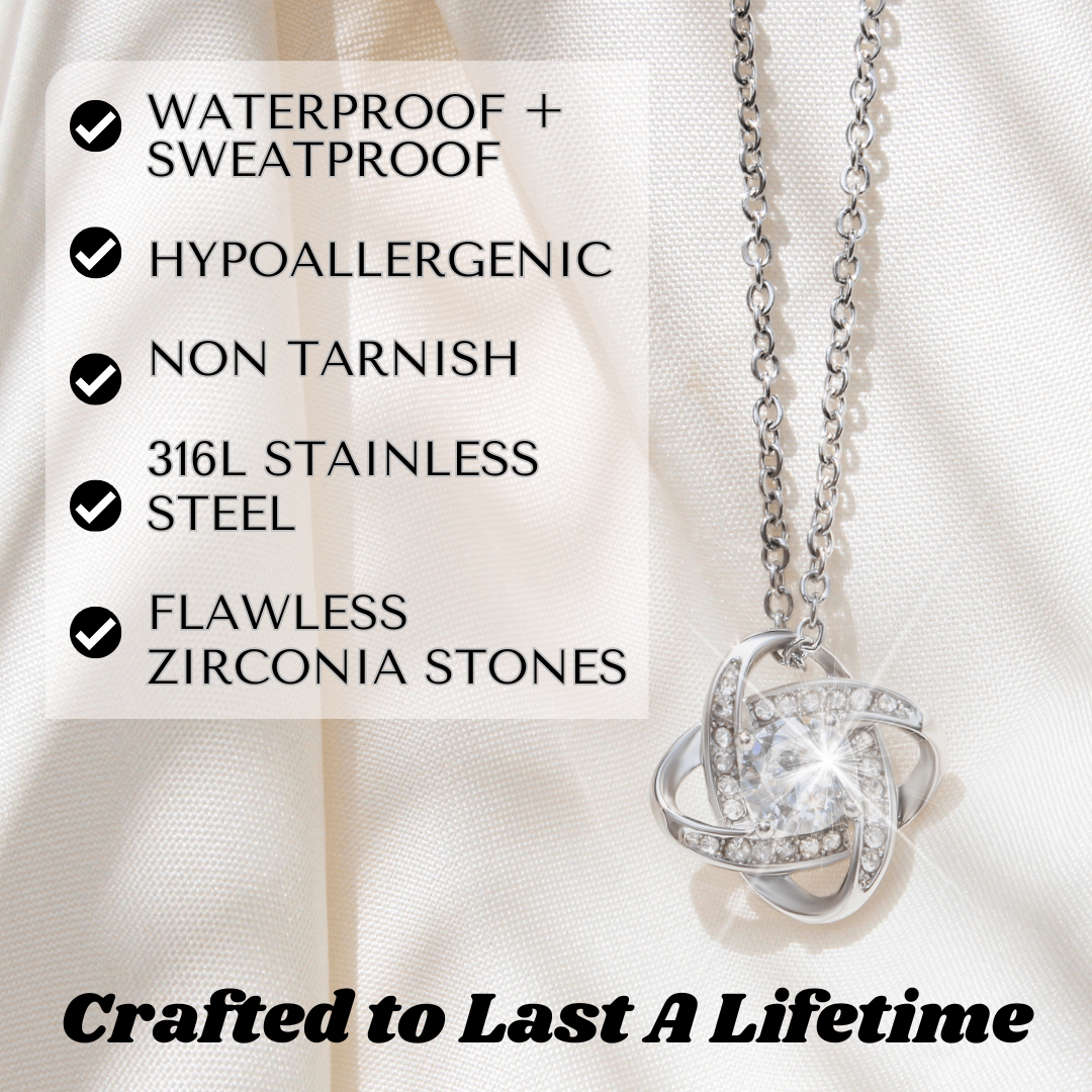 "A Dads Promise" Daughter Necklace Gift Set
