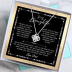 To My Daughter - Unbreakable Bond Necklace Gift Set - SS1060