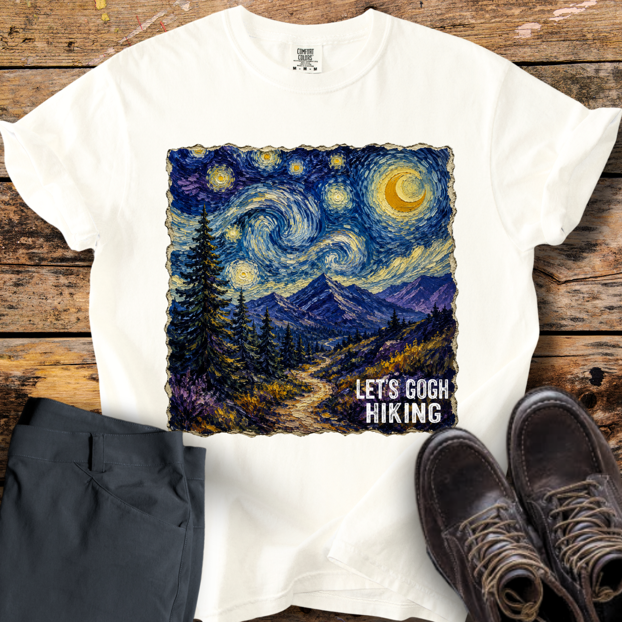 Gogh Hiking T-Shirt