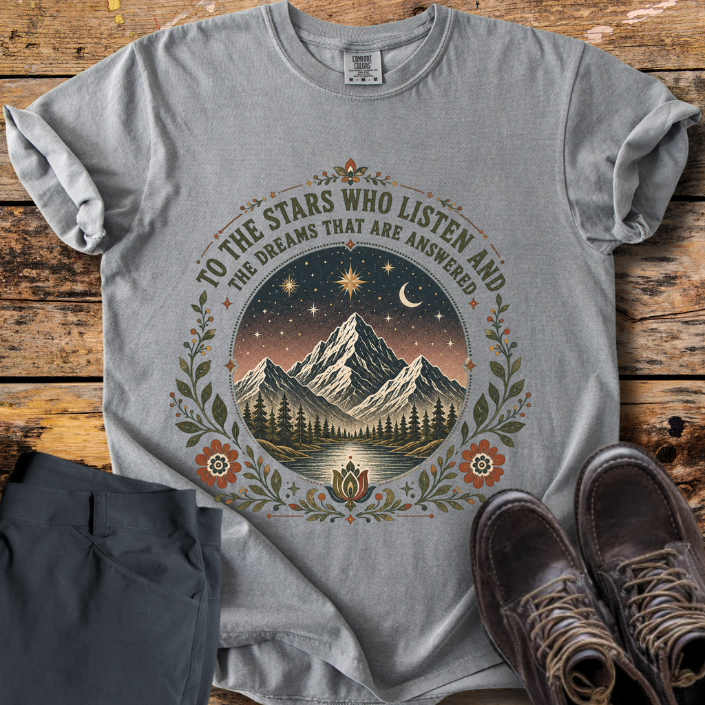 Florals and Stars T-Shirt