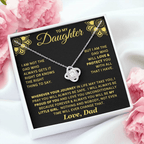 Forever My Little Girl Necklace Gift For Daughter